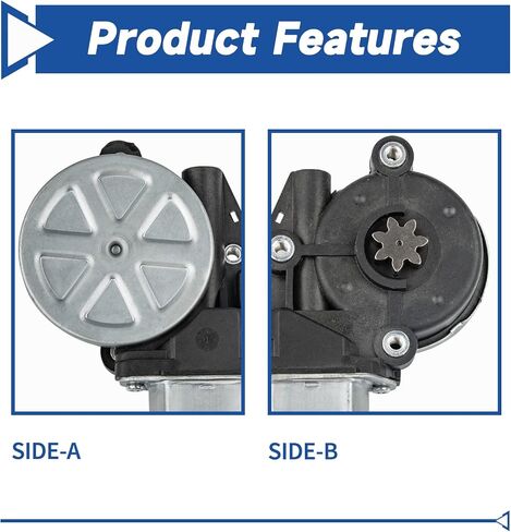 Power Window Lift Motor Front or Rear Right Side Compatible with Toyota 4Runner Camry Celica Corolla Sienna Tacoma Tundra, Chevy Geo Prizm, Lexus, Mitsubishi Montero, Replace 8340260G01, 742-601 in Saudi Arabia