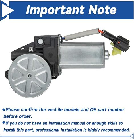 Power Window Lift Motor Front or Rear Right Side Compatible with Toyota 4Runner Camry Celica Corolla Sienna Tacoma Tundra, Chevy Geo Prizm, Lexus, Mitsubishi Montero, Replace 8340260G01, 742-601 in Saudi Arabia