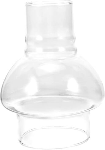 Glass Candle Holder Cover Decorative Tealight Candle Shades for Centerpieces Transparent Glass Chimney for Warm Atmosphere for Home Restaurant and Bar Decor in Saudi Arabia