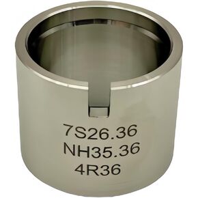 حامل حركة الساعات من الفولاذ المقاوم للصدأ لـ SKX007 ، NH35 ، NH36 ، 7S26 ، 7S36 ، 4R-أداة غير قابلة للتكليف بدقة لإصلاح وتجميع حركة الساعات in Kuwait