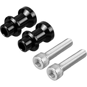 NICECNC M10 XP1.5 CNC Swingarm Spools Sliders Stand Holders, Compatible with KTM 690 Duke/SMC 2008-2018,790/890 Duke 2018-2023,250/390 Duke 2018-2023,790/890 Adventure/R 2018-2023, Black in Kuwait
