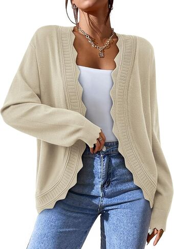 ستارديجان بيتيجاردن للنساء خفيفة الوزن الأكمام الطويلة الطويلة المحبوكة سبيكة الصوفية 2025 الخريف in Kuwait