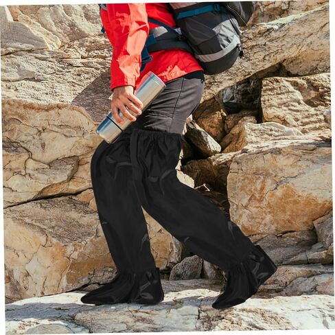 Waterproof Motorcycle Riding Pants for Men and Women Anti-Skid Rain Trousers Lightweight Outdoor Rain Gear for Cycling Hiking and Fishing 1 Pair in Saudi Arabia