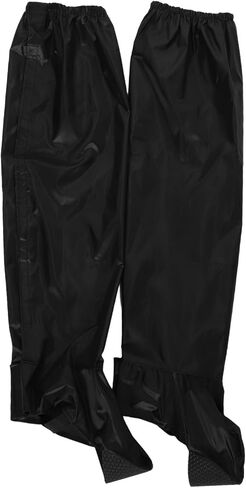 DECHOUS 1pair Oxford Rain Pants for Men and Women Lightweight Protective Gear for Outdoor Activities Cycling and Motorcycle Riding Unisex Fit Excellent Waterproofing Easy to Wear in Saudi Arabia