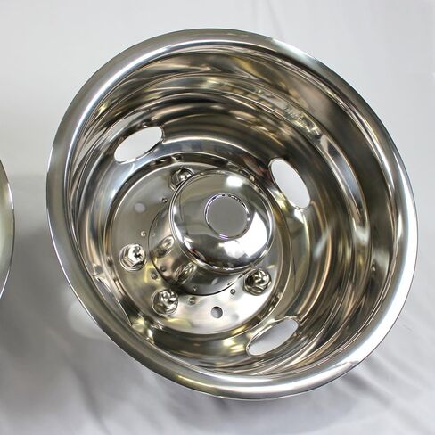 Set of Four 17" Dually Bolt-On Wheel Simulators for Ford F350 Super Duty 2005-22 in Saudi Arabia