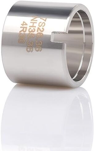 حامل حركة الساعات من الفولاذ المقاوم للصدأ لـ SKX007 ، NH35 ، NH36 ، 7S26 ، 7S36 ، 4R-أداة غير قابلة للتكليف بدقة لإصلاح وتجميع حركة الساعات in Kuwait