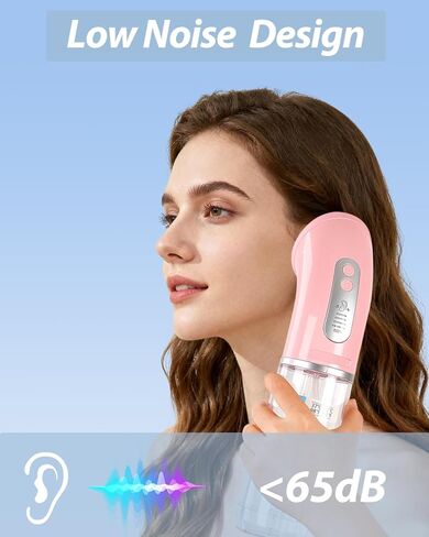 Upgraded Electric Ear Cleaner,Earwax Removal with 250ML Dual Water Tank Design,4 Water Pressures for Powerful Cleaning,8 Soft Earbuds,USB Charging,IPX7 for Safe and Effective Earwax Flushing(Black) in Kuwait