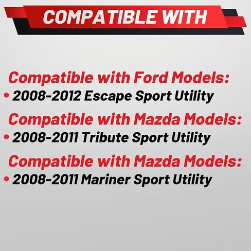 محرك ممسحة الزجاج الأمامي الخلفي المطورة متوافق مع فورد إسكيب سبورت فورد 2008-2012 MAZDA Tribut in Saudi Arabia