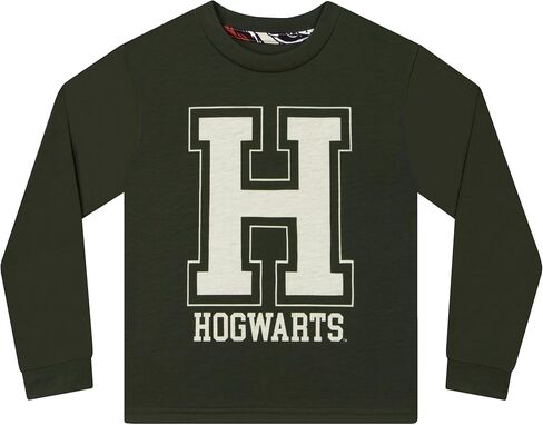 هاري بوتر بيجاماس ، هوجورتس الفتيات والفتيان بيجاما ، فتيان طويلة الأكمام والبنات PJS ، Hogwarts Pajama in Saudi Arabia