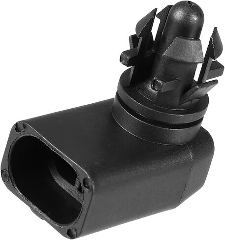 Ambient Air Temperature Sensor, for GMC Sierra 3500 HD 2007-2014, Plastic, No.25775833, Black Replace Parts Vehicle Components in Saudi Arabia