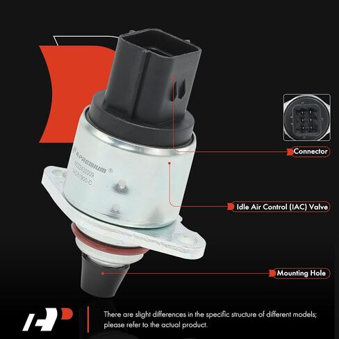 A-Premium Fuel Injection Idle Air Control Valve Compatible with Subaru Outback 2000-2004, Forester 1999-2004, Impreza 1998-2004, Legacy 2000-2004, Baja 2003-2004 - 2.5L, Replaces# 22650AA192 in Saudi Arabia