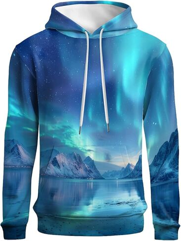 هوديس للجنسين ، ثلاثي الأبعاد هوديي هوديي جرافيك سوليوفر مقنع قميص قميص الجدة للرجال ، النساء ، صبي في سن المراهقة in Kuwait