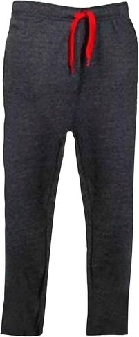 Mens Baggy Sweatpants Casual Drawstring Elastic Waist Straight Leg Lounge Pants Big Tall Athletic Gym Workout Joggers in Kuwait