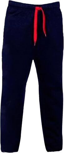 Mens Baggy Sweatpants Casual Drawstring Elastic Waist Straight Leg Lounge Pants Big Tall Athletic Gym Workout Joggers in Kuwait
