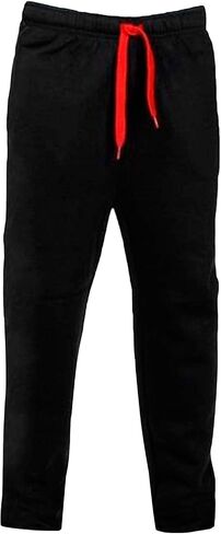 Mens Baggy Sweatpants Casual Drawstring Elastic Waist Straight Leg Lounge Pants Big Tall Athletic Gym Workout Joggers in Kuwait