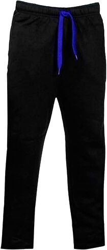 Mens Baggy Sweatpants Casual Drawstring Elastic Waist Straight Leg Lounge Pants Big Tall Athletic Gym Workout Joggers in Kuwait