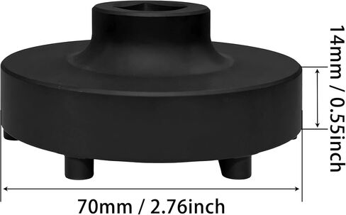 Heavy 6 Lug الخلفي المحور المحور المحور المحمل أداة إزالة مقبس الجوز تناسب دودج رام شاحنة 1500-5500 استبدال 8954A in Saudi Arabia