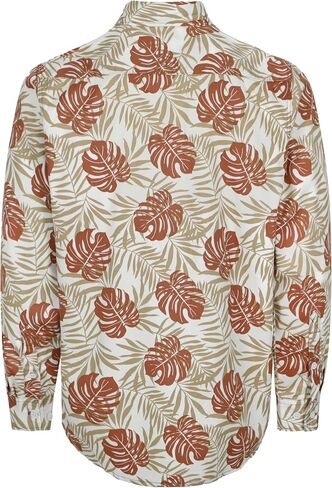 BOCOMAL FR Shirts Printed Paisley/Hawaii Lightweight Pearl Snaps/Button Down Flame Resistant NFPA2112 CAT2 Work Shirt in Saudi Arabia