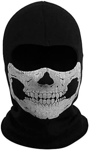 Ghost Mask Skull Cod Ghost Balaclava Ski Ski Mask Costume Cosplay Props in Kuwait