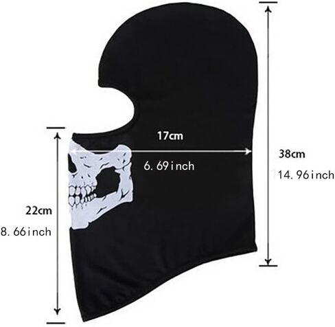 Ghost Mask Skull Cod Ghost Balaclava Ski Ski Mask Costume Cosplay Props in Kuwait