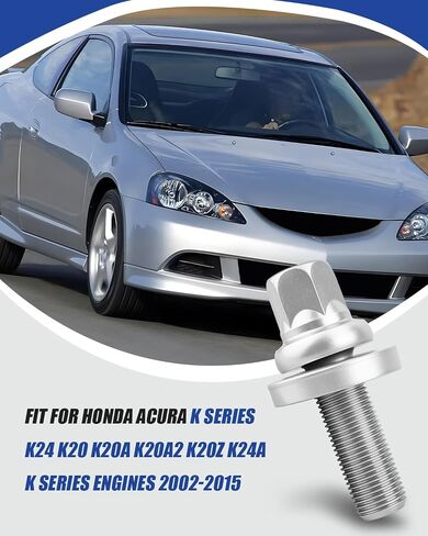 90017-PCX-013 Bolt Fit for Honda Acura K Series K24 K20 K20A K20A2 K20Z K24A Engines 2002-2015 in Saudi Arabia