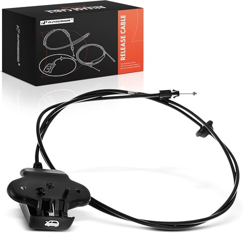 A-Premium Front Latch Latch Cable مع مقبض متوافق مع Dodge Grand Caravan 2001-2007 ، Caravan 2001-2007 & Chrysler Town & Country 2001-2007 ، Voyager 2001-2003 ، 75.04 inch in Saudi Arabia