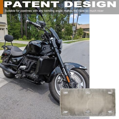 6 "× 12" عادم درع العادم درع حرارة أنابيب التيتانيوم مع مشابك من الفولاذ المقاوم للصدأ من تصميم المواد بحرارة حتى 1350 درجة فهرنهايت يحمي المكونات الحساسة للحرارة والخراطيم in Kuwait