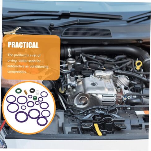 1Set Assorted Rubber Kit for Car Reliable Seal Gaskets for Leakage Prevention Multi Functional Automotive Parts Easy Installation in Saudi Arabia