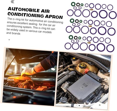 1Set Assorted Rubber Kit for Car Reliable Seal Gaskets for Leakage Prevention Multi Functional Automotive Parts Easy Installation in Saudi Arabia