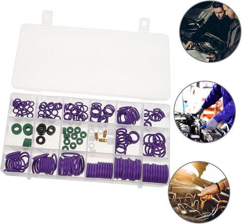 1Set Assorted Rubber Kit for Car Reliable Seal Gaskets for Leakage Prevention Multi Functional Automotive Parts Easy Installation in Saudi Arabia