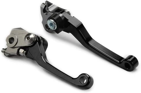 JFG RACING Dirt Bike Clutch Brake Lever,CNC Billet Pivot Foldable Motorcycle Handle Levers for CRF250R 07-25/CRF450R 07-25/CRF250RX 19-25/CRF450RX 17-20/CRF450RWE 19-Red in Saudi Arabia