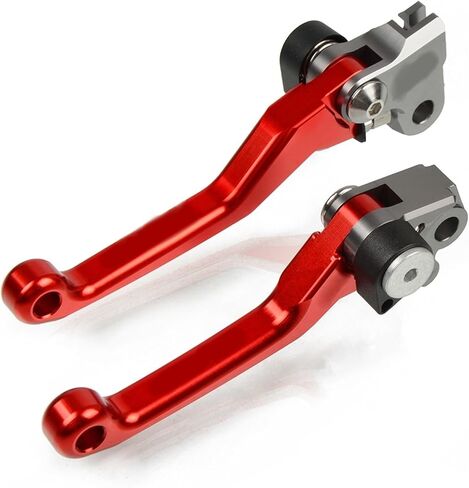 لـ K & Awasaki KLX140R F 2021 2022 2023 KLX 140RF KLX 140 RF CNC دراجة الأوساخ المحورية المحورية القابلة للطي قابض الفرامل القابض المقبض مقبض المقبض (الأخضر) in Kuwait