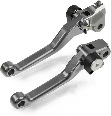 لـ K & Awasaki KLX140R F 2021 2022 2023 KLX 140RF KLX 140 RF CNC دراجة الأوساخ المحورية المحورية القابلة للطي قابض الفرامل القابض المقبض مقبض المقبض (الأخضر) in Kuwait