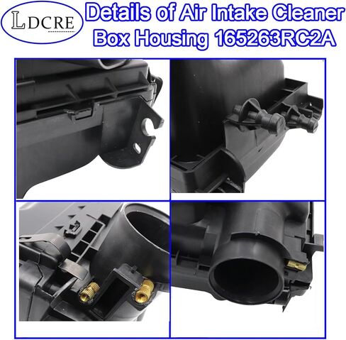 Air Intake Cleaner Box Housing 165263RC2A Compatible with Nissan Sentra 1.6L 1.8L 2013-2019, Replacement for 16500-3RC2A, 16526-3RC2A,，165003RC2A Air Filter Housing w/o Filter in Saudi Arabia