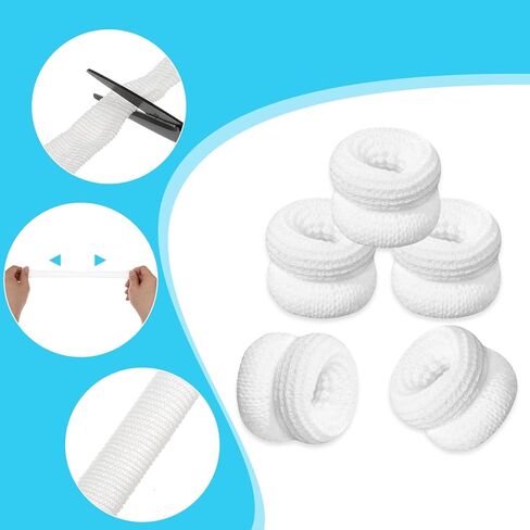 40pcs أصابع الأسرة ، والأصابع حماة أصابع الأصابع تغطي جبيرة الإبهام مريحة ومستحضر العرق المطبخ المناسبين (أبيض) in Kuwait