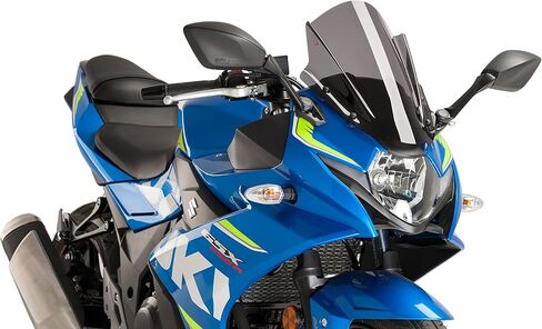 Puig Racing Screen Suzuki GSX-R250 17-18 C/Dark Smoke (9722F) in Saudi Arabia
