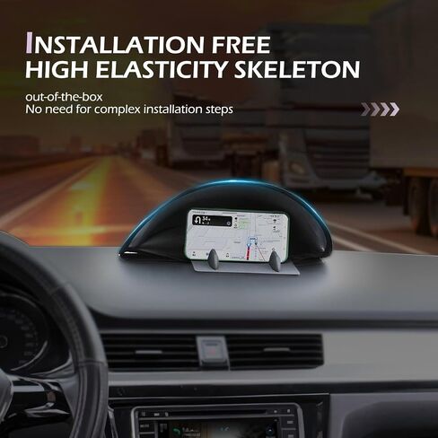 Shakas Car Phone Sun Sun ، حماية من أشعة الشمس وحماية عالية من درجات الحرارة غطاء أشعة الشمس العزل ، وغطاء مركزي للتخزين القابل للطي الملاحة المضاد للكلام ، للسيارات 、 SUV 、 mpv 、 RV 、 TRUCTS in Saudi Arabia