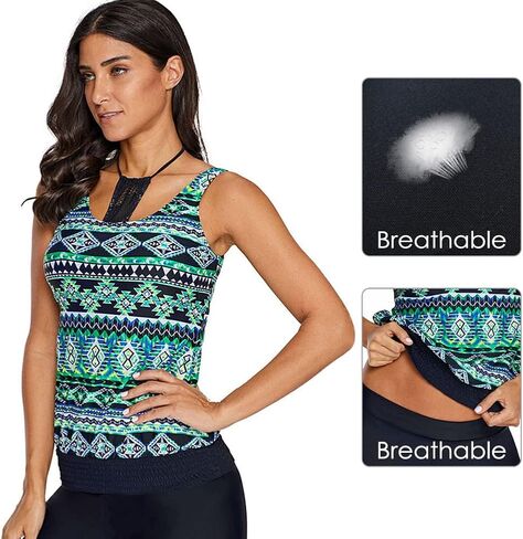 Casual Sexy V neck Print Green Belly Cover Surfing Clothing 410879 in Saudi Arabia