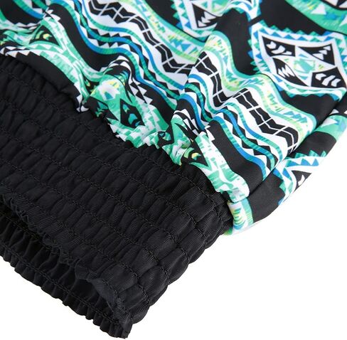 Casual Sexy V neck Print Green Belly Cover Surfing Clothing 410879 in Saudi Arabia