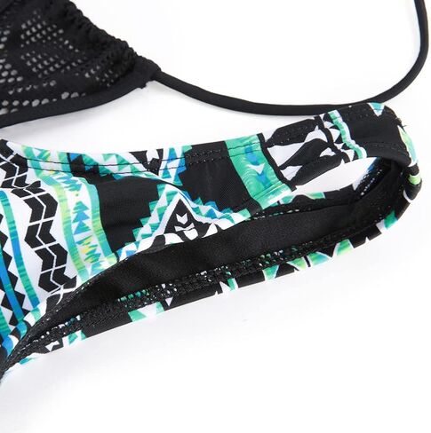 Casual Sexy V neck Print Green Belly Cover Surfing Clothing 410879 in Saudi Arabia