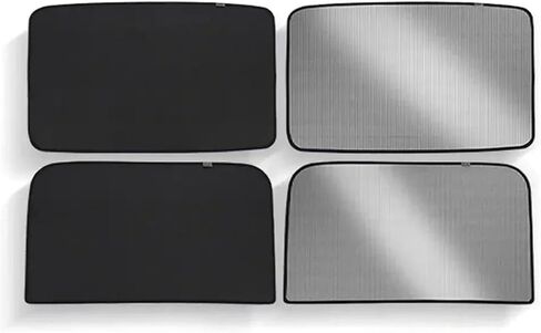 2PCS CAR CARP GLASS ROOD SUNSHADE SUN ROUNROOK COVERS SNABLICH PRONT GLASS SKYLIGH in Kuwait