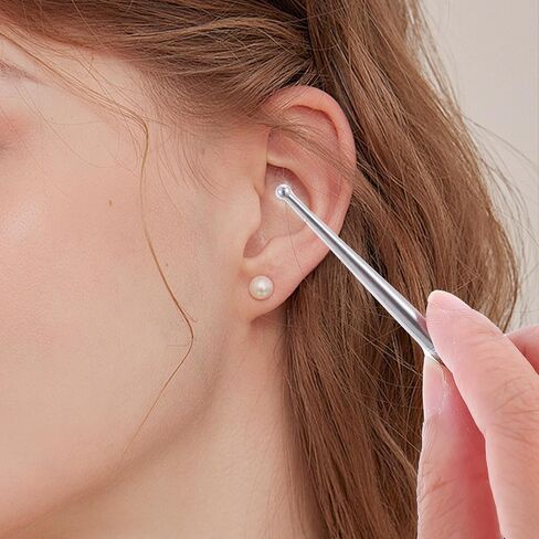 6PCS Facial Reflexology Massage Tool Stainless Steel Acupuncture Pen Reflexology Tools Headed Ear Acupressure and Body Point Probe Pen for Deep Tissue Muscle Relax Point Massage Tool in Saudi Arabia