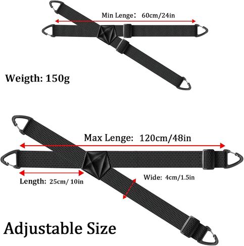Hidden Suspenders for Men X Back Adjustable Elastic Men's Suspenders Under Clothes with 4 Snap Loop in Saudi Arabia