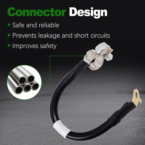32600-SDB-A00 مجموعة كبل بطارية سلبية ملائمة لكبلات بطارية سلبية لعام 2003-2007 هوندا أكورد DX/EX/LX/EX-L/SE ، من أجل 2.4L 3.0L V6 ، كبل استبدال بطارية النحاس النقي استبدال 32600SDBA00 in Saudi Arabia