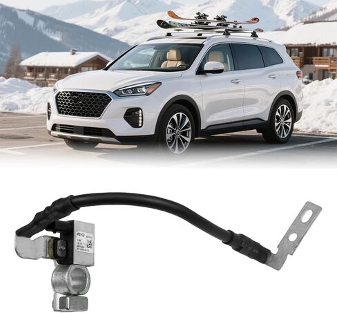 37180-4Z500 كابل المستشعر السلبي للبطارية لـ Hyundai Santa Fe Sport 2016-2018 مجموعة كابل الأرض البديلة مع مستشعر متوافق مع 371804Z500 in Saudi Arabia