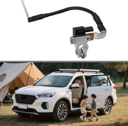 37180-4Z500 كابل المستشعر السلبي للبطارية لـ Hyundai Santa Fe Sport 2016-2018 مجموعة كابل الأرض البديلة مع مستشعر متوافق مع 371804Z500 in Saudi Arabia