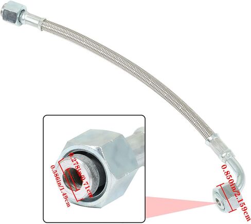 Turbo Oil Feed Line Tube Turbcharger Replacement for 5.9 6.7 Cummins 24V 2003-2019 OH4089669 68418331AA in Saudi Arabia
