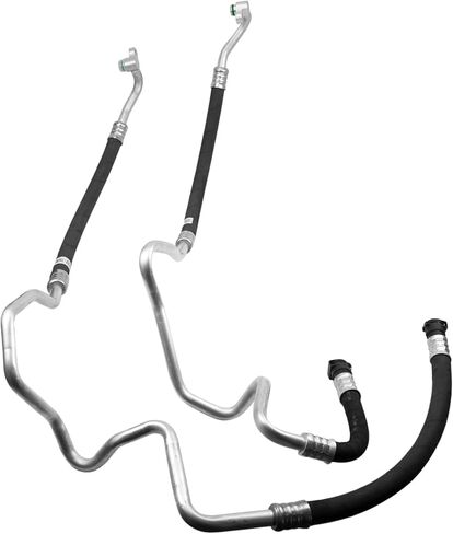 17227636879 17227636880 Engine Oil Cooler Hose Set Oil Inlet Pipe and Oil Outlet Line Pipe Fit for BMW F02 F06 F07 F10 F12 F13 535i 640i 740i 740Li xDrive Replacement for 17227636879 17227636880 in Saudi Arabia