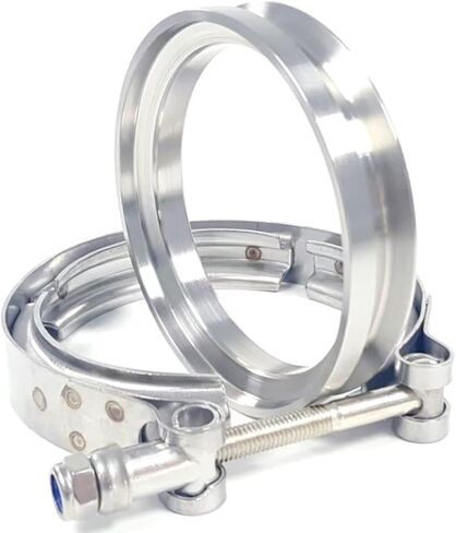 4 "Flange & Clamp 4.21" لـ Borg Warner Turbo S369 SX SX-E S200 S300 in Kuwait