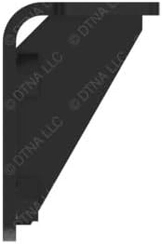 Freightliner A21-26663-001 Bumper Bracket Right Side, Steel, 0.25 in. Thk in Saudi Arabia